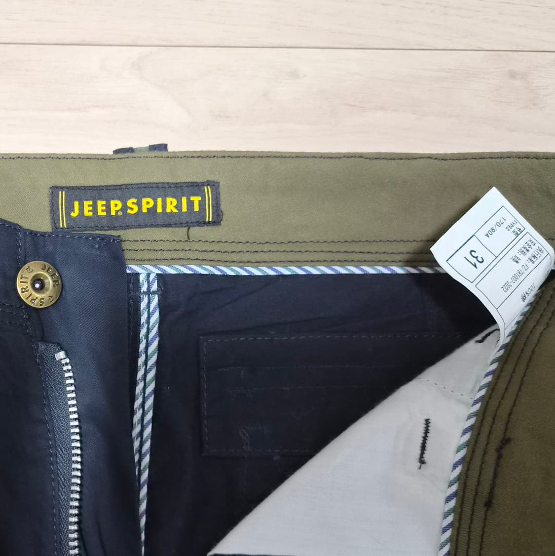 지프 스피리트 JEEP SPIRIT 카고 팬츠. 블랙 상품이미지9