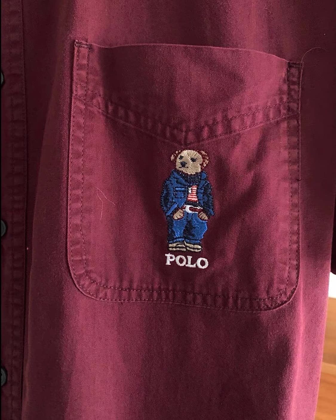 [Vintage] Ralph Lauren 폴로 베어 셔츠 상품이미지4
