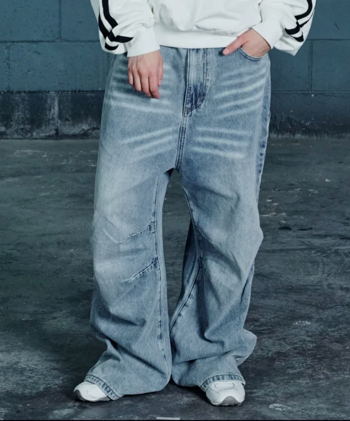 (3) 노드  NOD Glen Wide Baggy Denim pants 상품이미지1