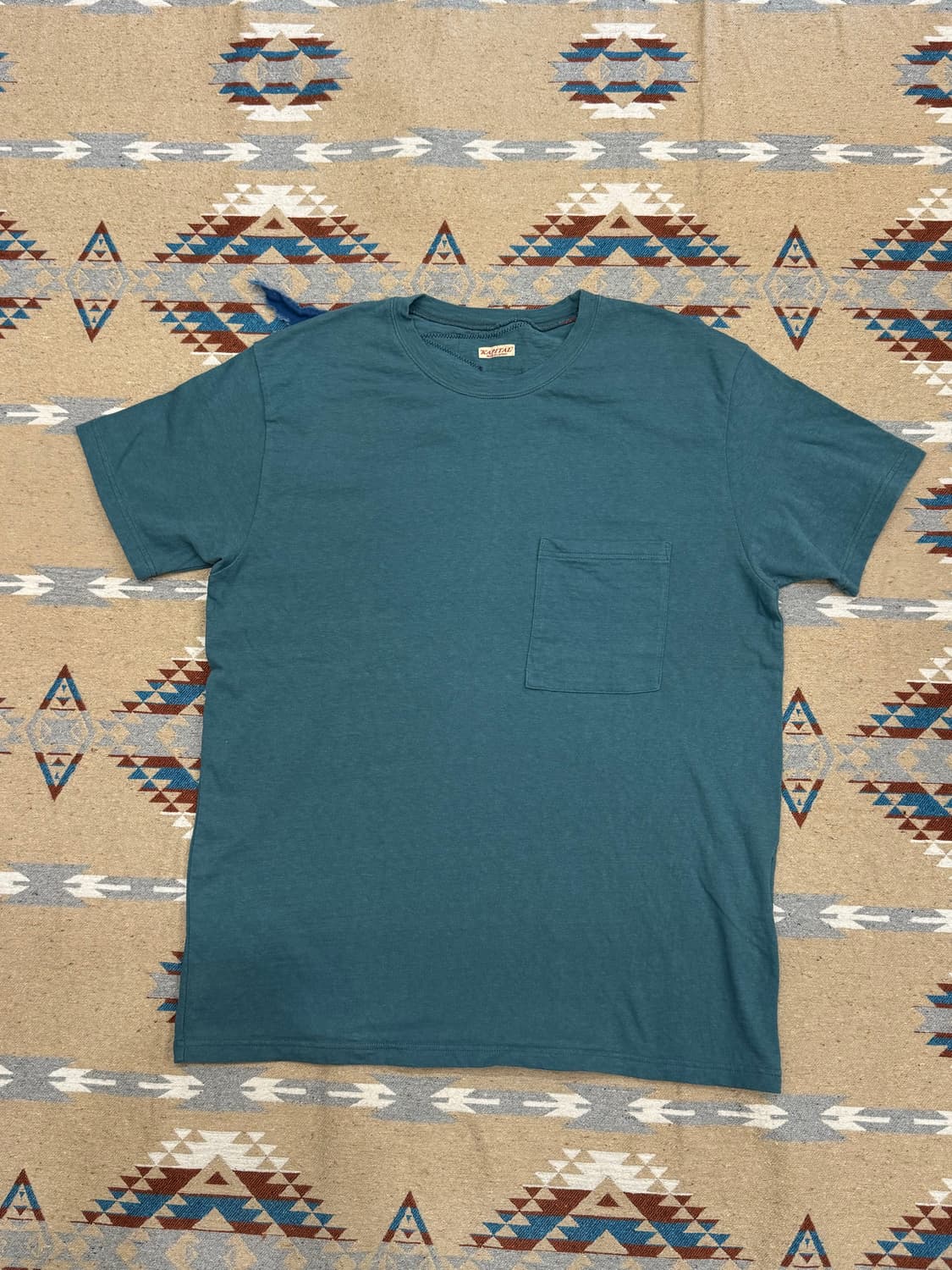 [4][95] 캐피탈 반다나 패치 포켓 티셔츠  상품이미지4