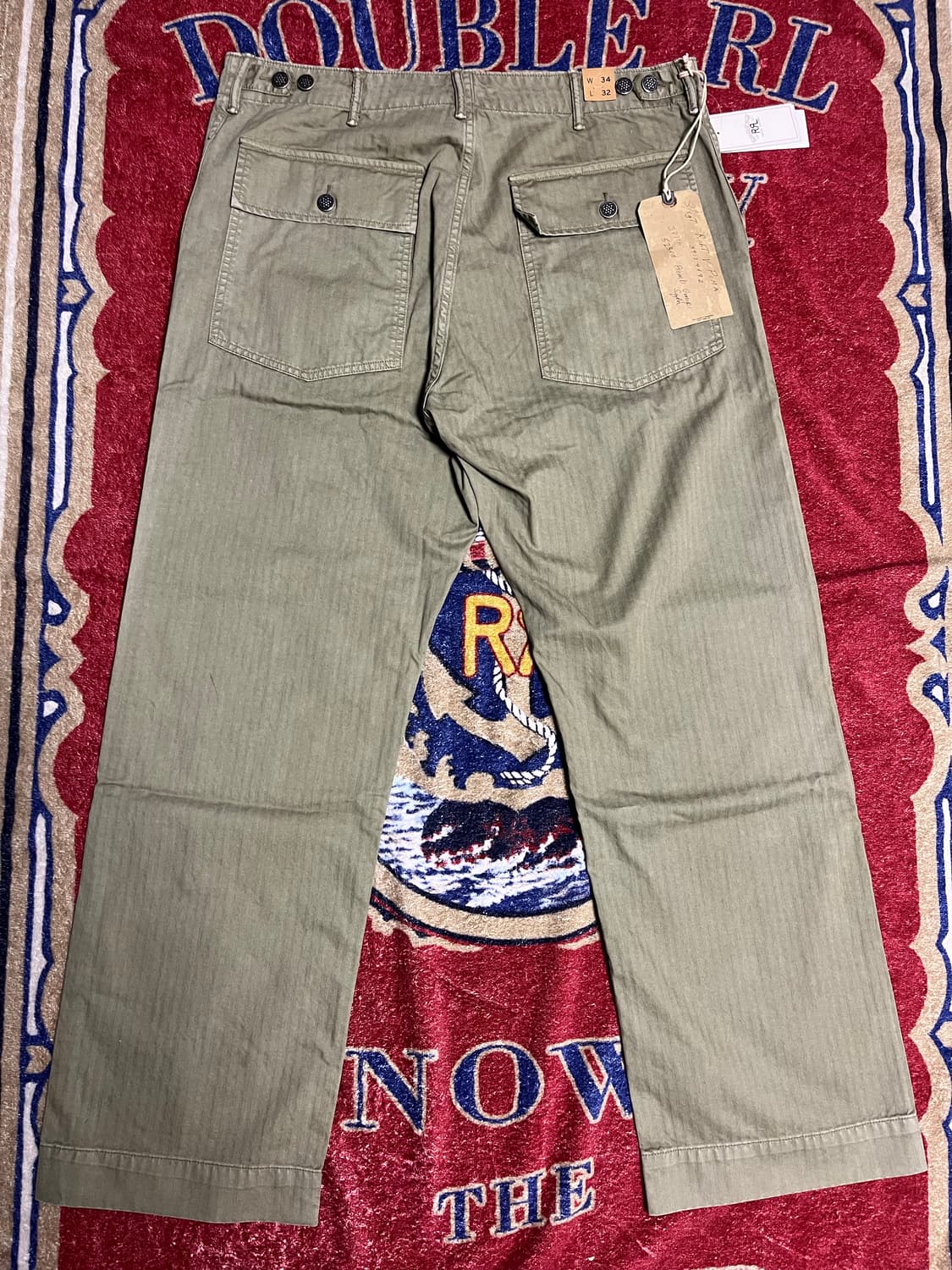 RRL 헤링본 퍼티그 팬츠 더블알엘 상품이미지3