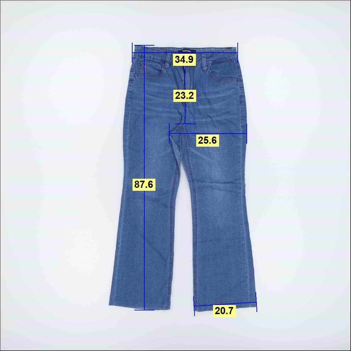 25 레스피로 여성 부츠컷 데님 0430H 상품이미지5