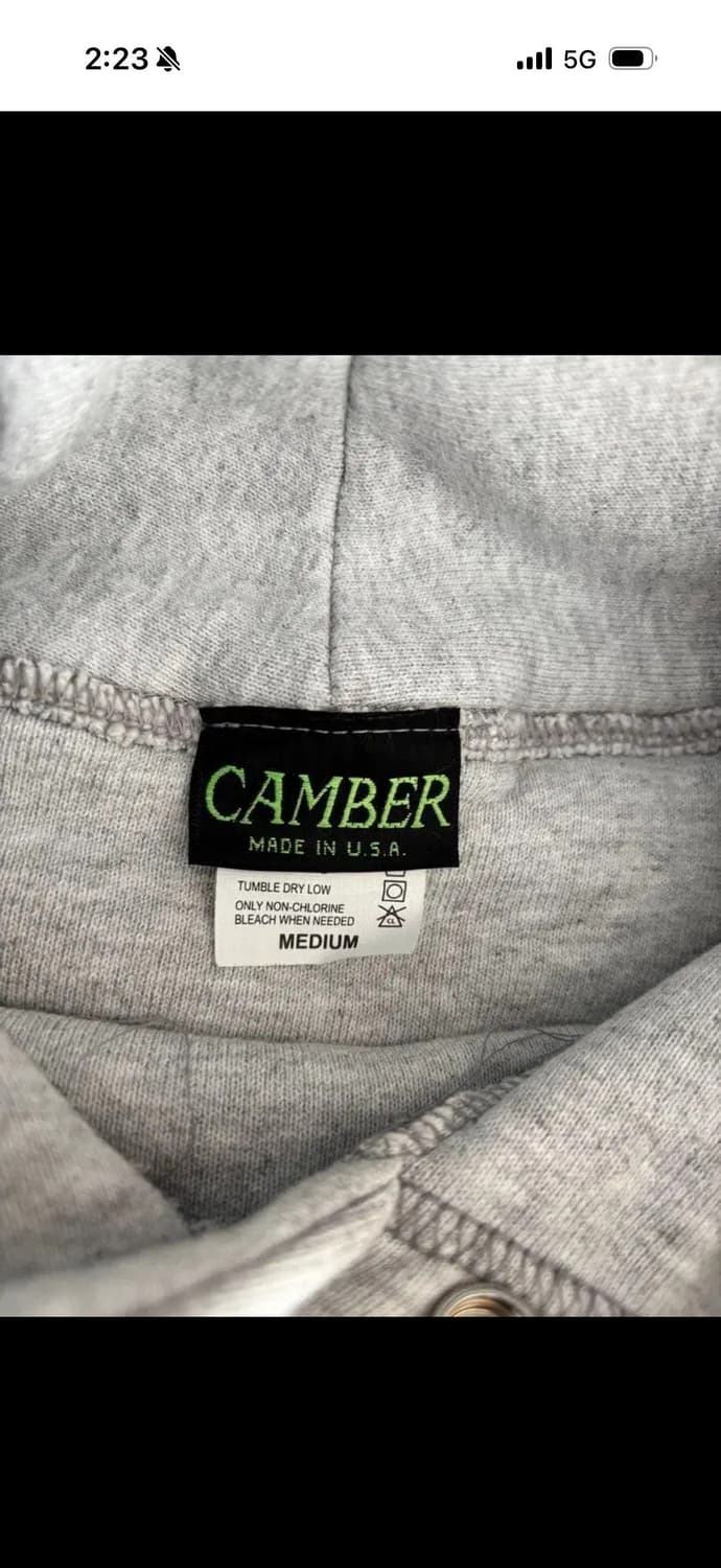 camber 캠버 더블페이스 후드 M 상품이미지4