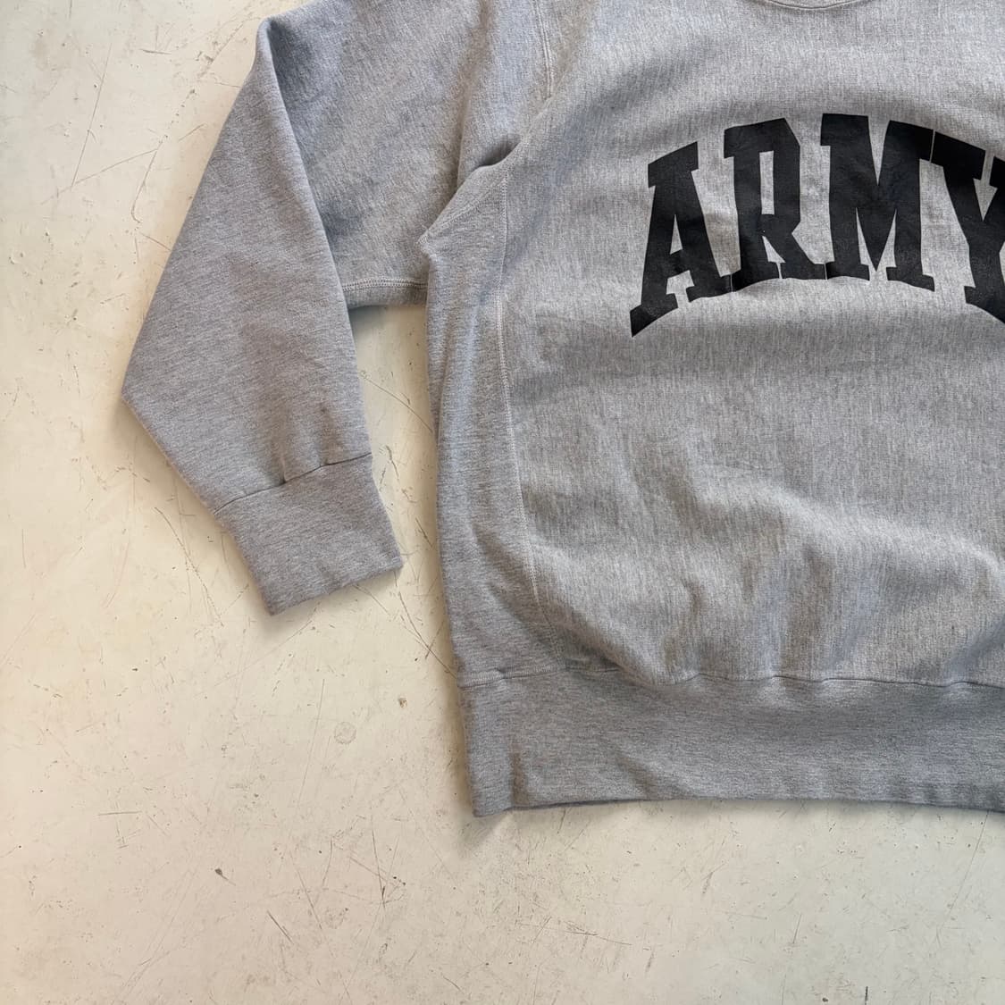 US ARMY OG 빈티지 스웻셔츠 XL 상품이미지3