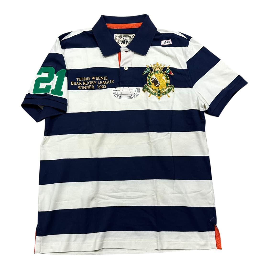 ✨ (바배) 티니위니 럭비티 카라 반팔티  상품이미지1