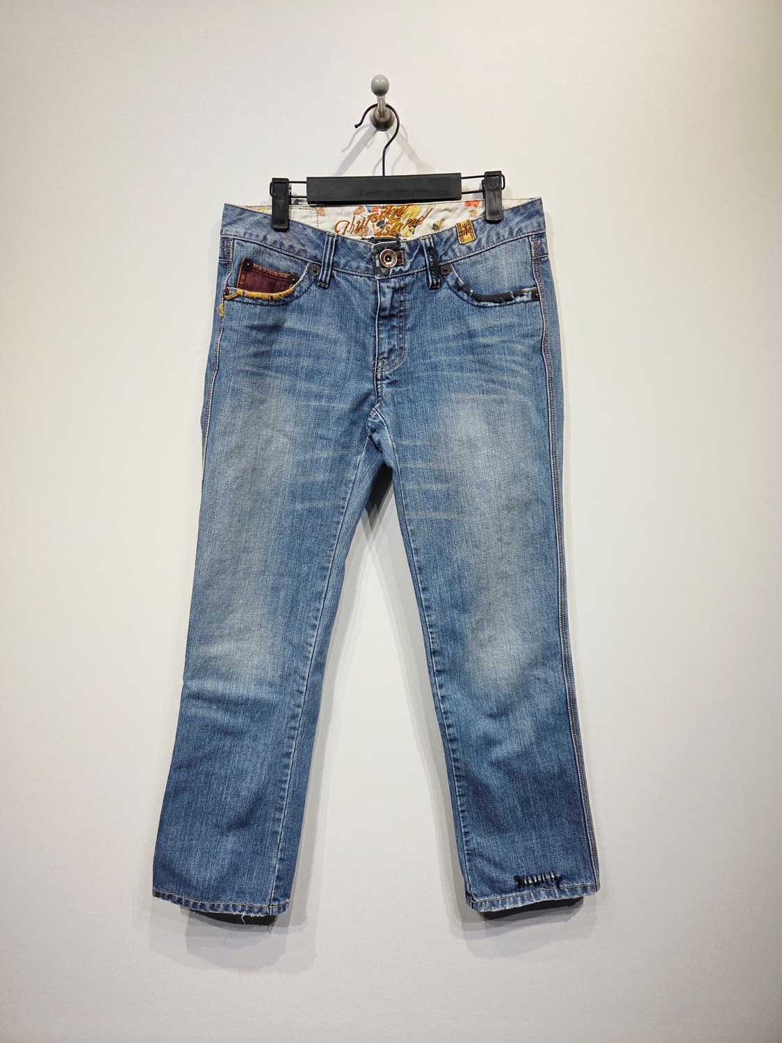 써스데이아일랜드 여성 데님팬츠_31 상품이미지2