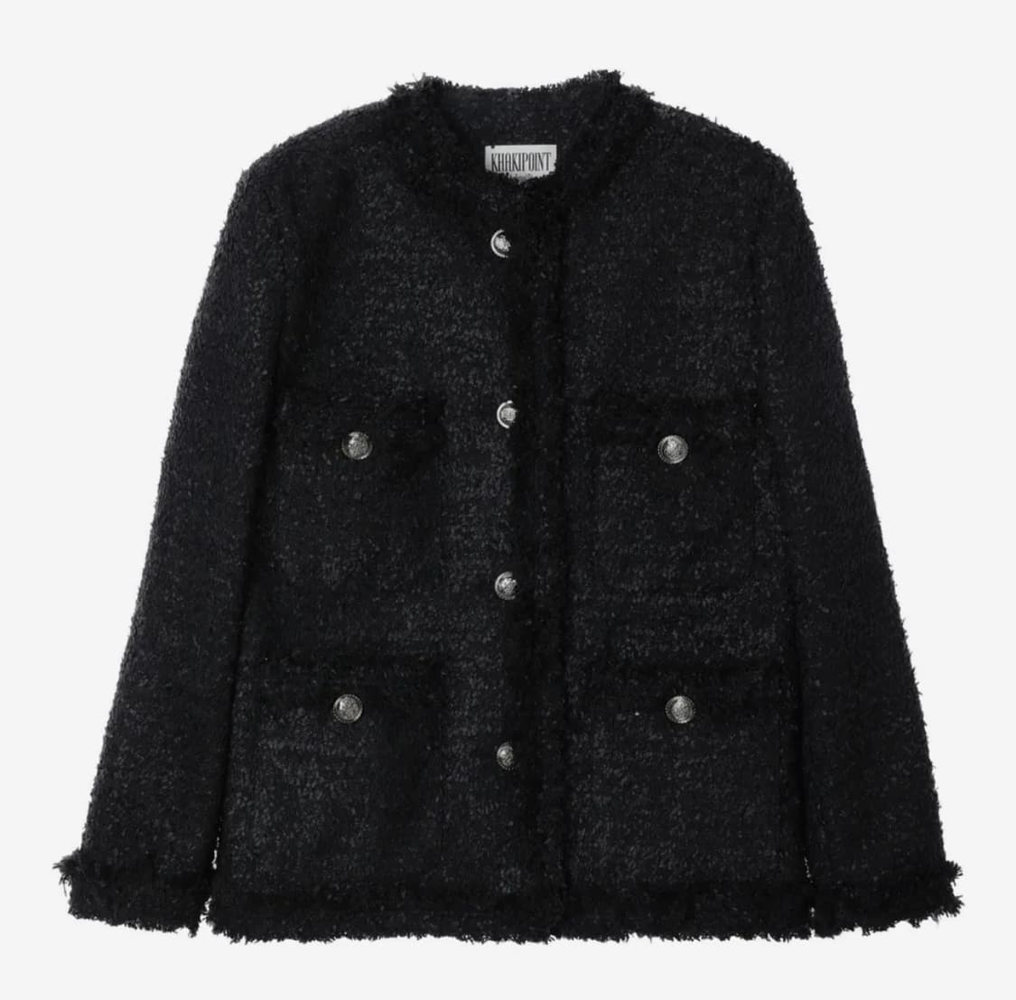 Antique Tweed Jacket (black) 상품이미지3