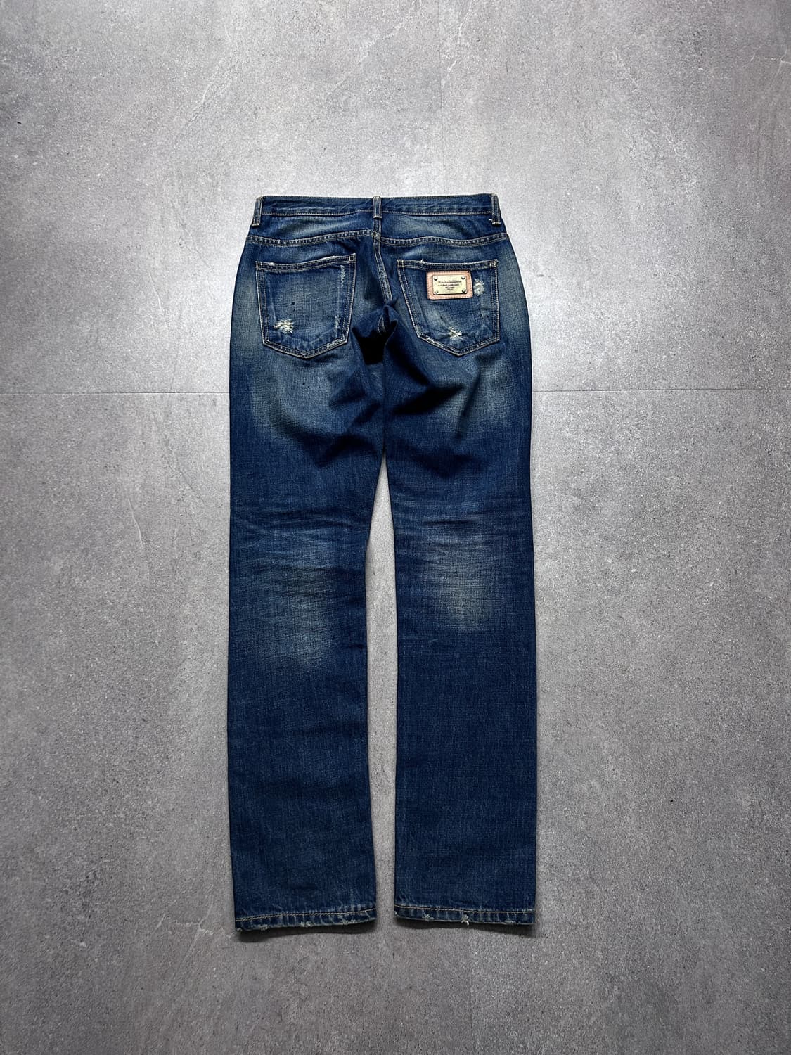 돌체앤가바나 롱 스트레이트 데님 팬츠 상품이미지6