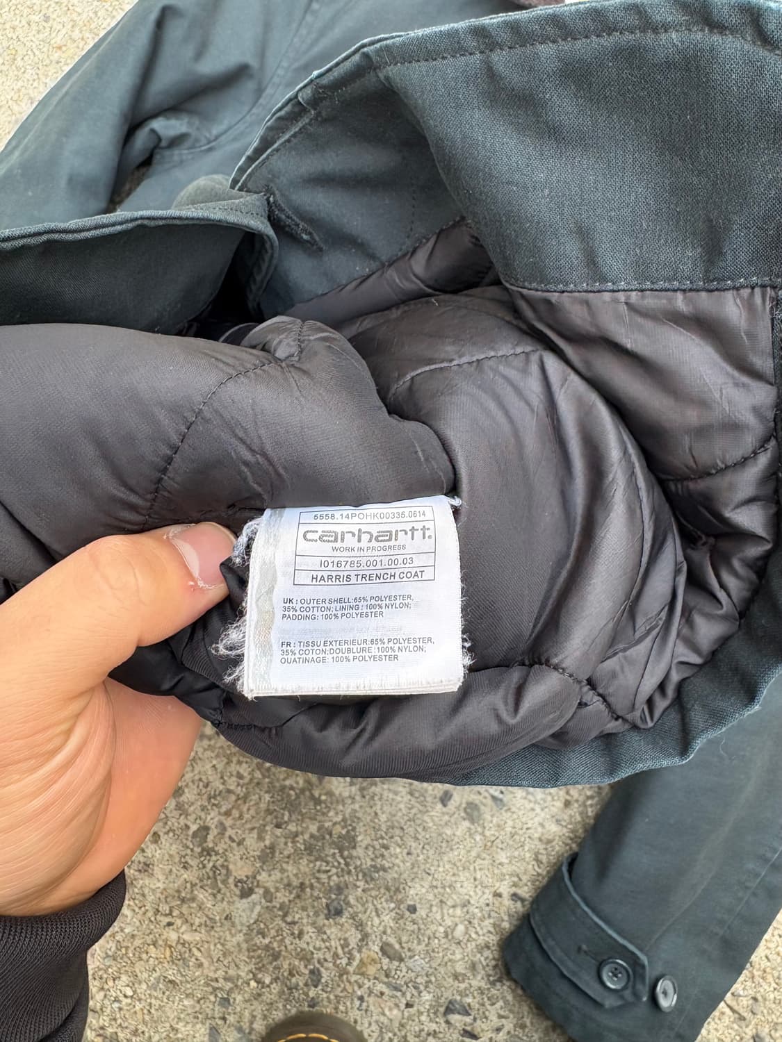 CARHARTT HARRIS TRENCHCOAT 상품이미지6