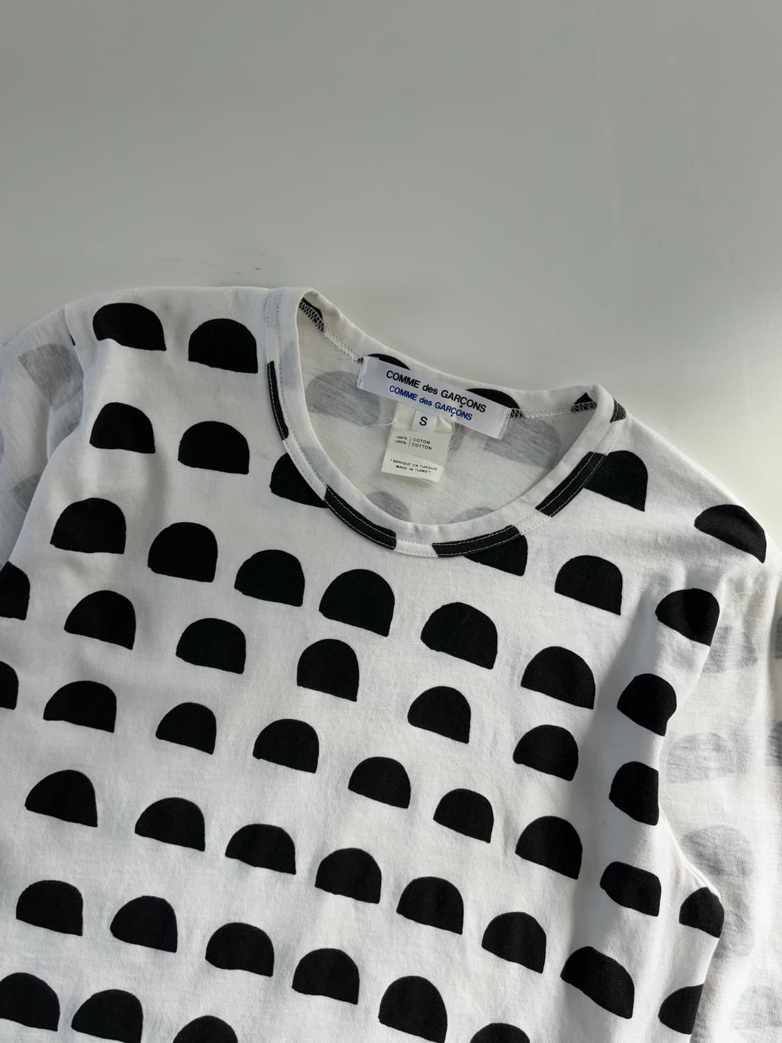 Comme des Garcons 꼼데가르송 도트 프린트 롱슬리브 상품이미지6