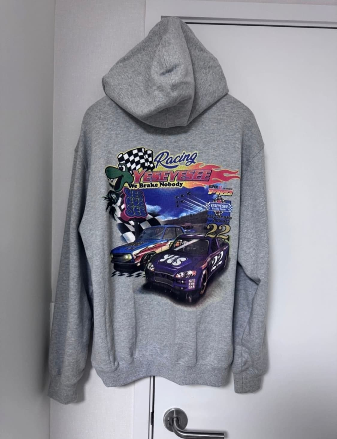 예스아이씨 레이싱 후드 M 상품이미지1