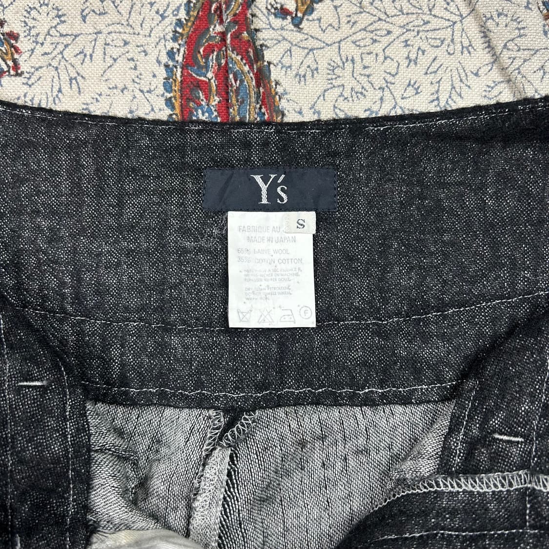 요지 야마모토 Ys 울 팬츠 상품이미지6