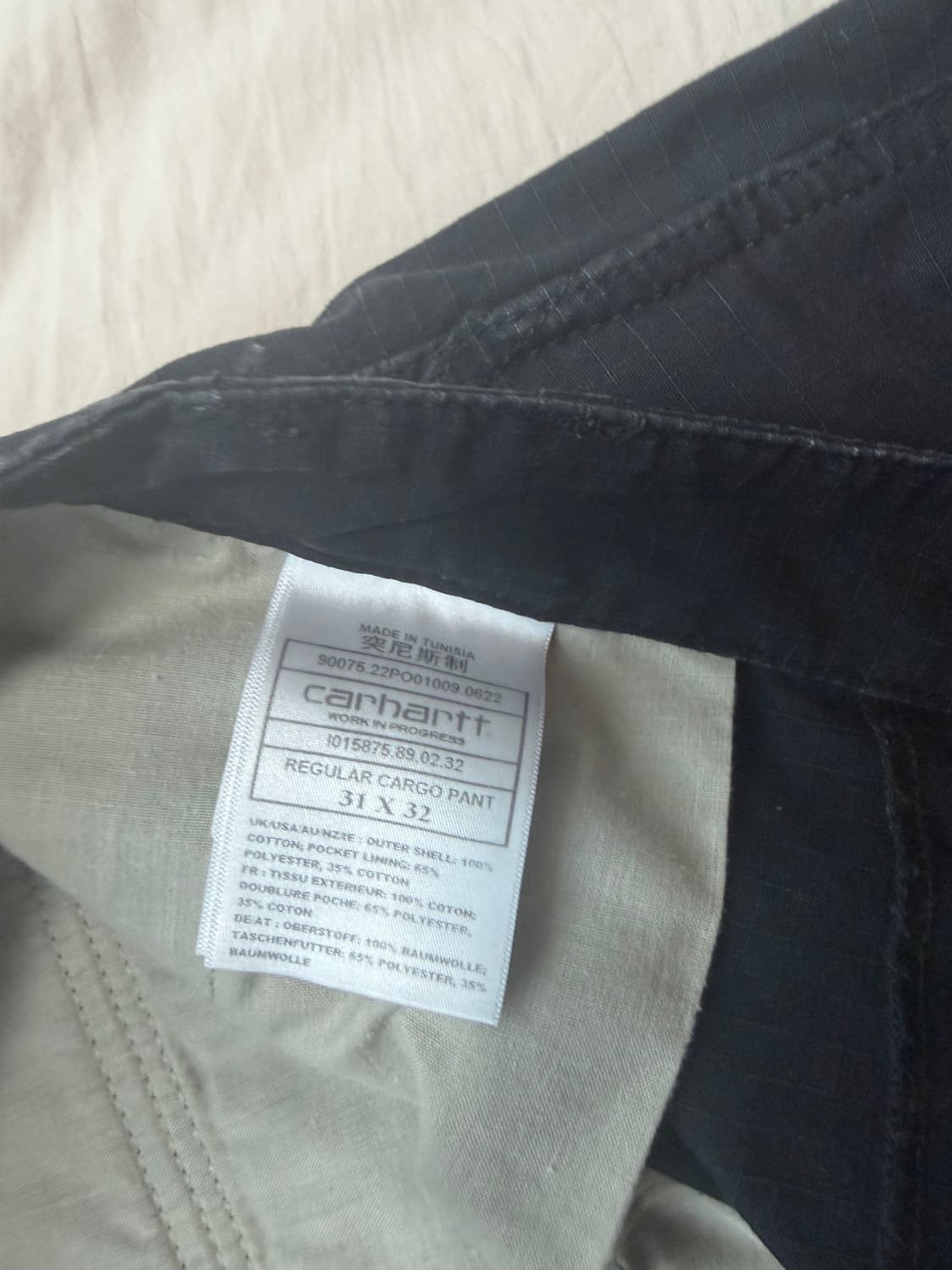 칼하트 레귤러 콜롬비아 31X32 상품이미지3