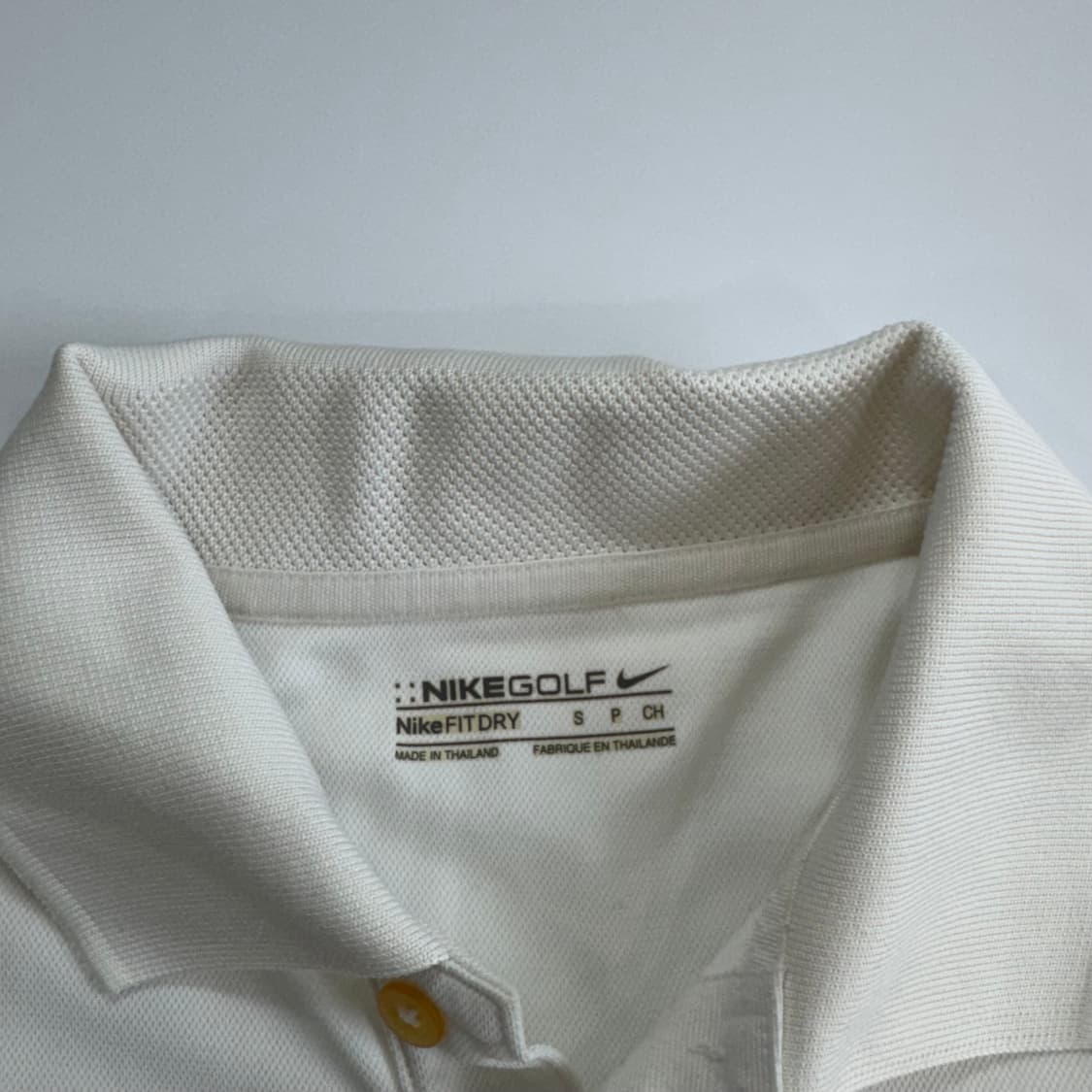 Nike 나이키 스몰 로고 카라 화이트 반팔 상품이미지6