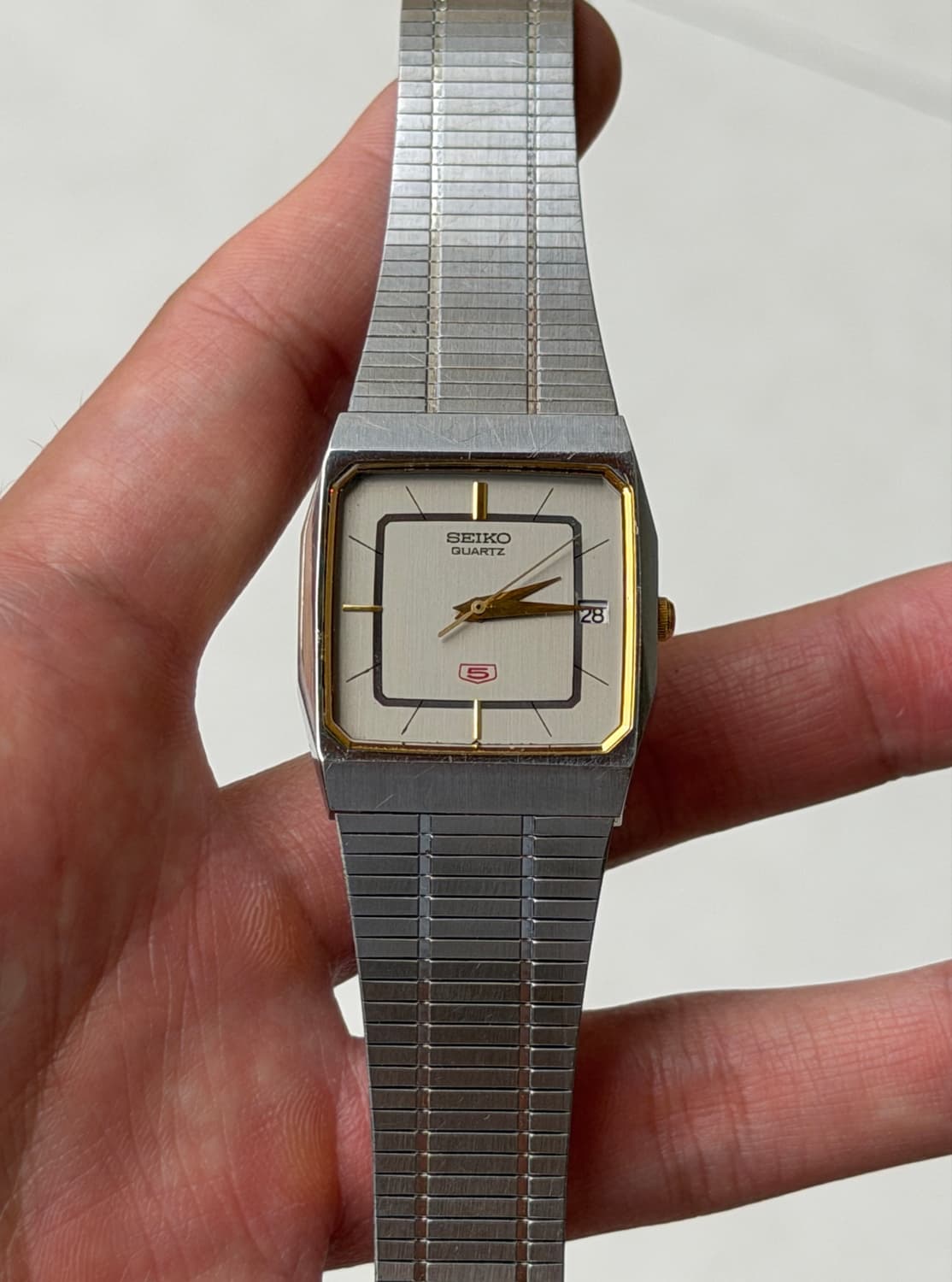 SEIKO quartz 5 square 상품이미지3