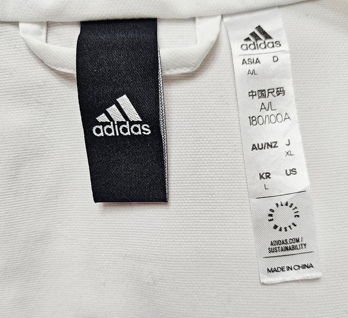 (100~110)L☆초대장급☆ 아디다스 에센셜 3st우븐 [흰검] 트랙탑 상품이미지2