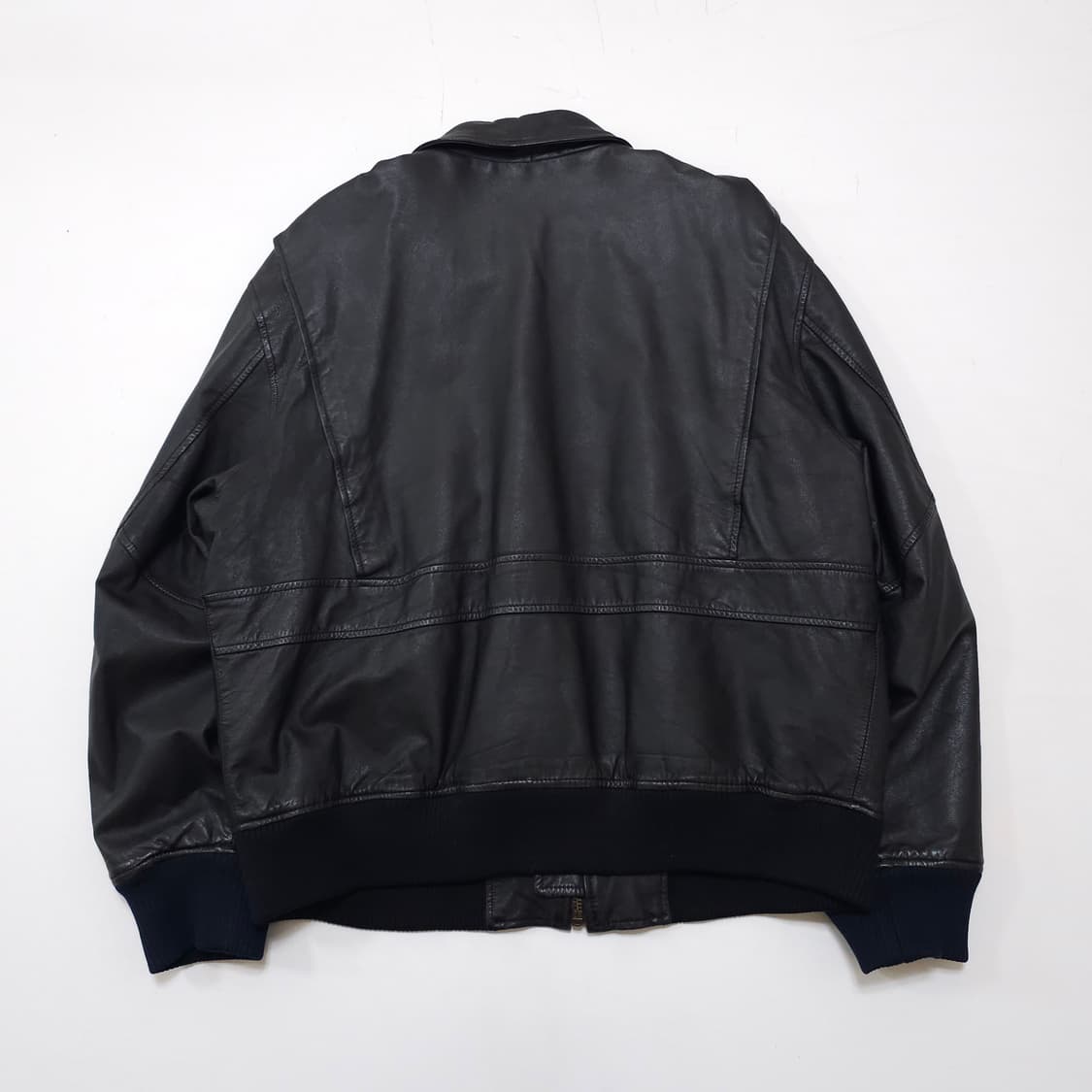 Echtes Leder 탑건 G-1 패치 레더 자켓 상품이미지6