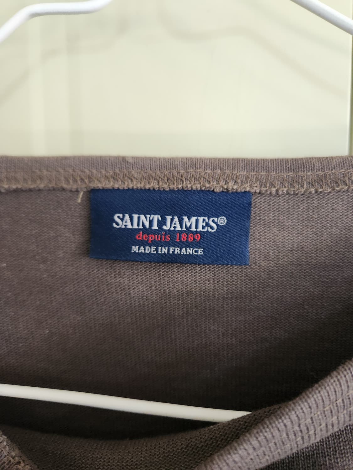 세인트제임스 엘보패치 긴팔티 M 상품이미지4