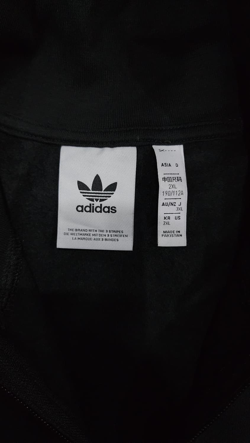 아디다스 오리지널 하프 집업 반집업 긴팔티 2XL 상품이미지6