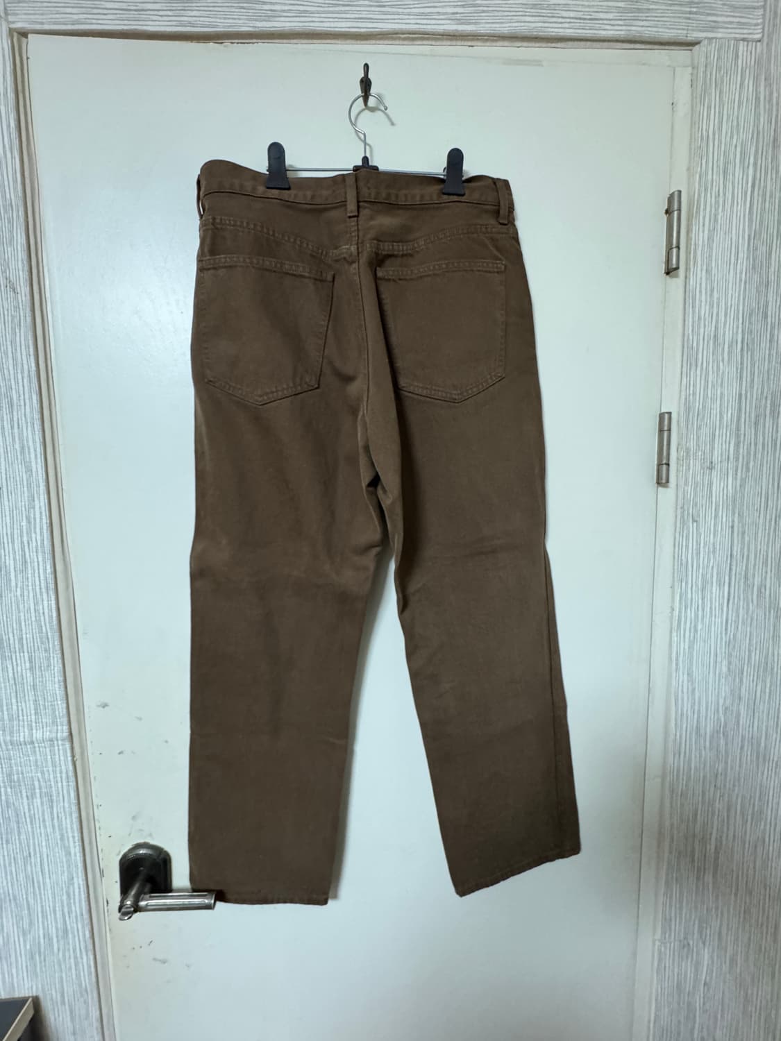 [32] 유니클로u 데님 팬츠 브라운 상품이미지2