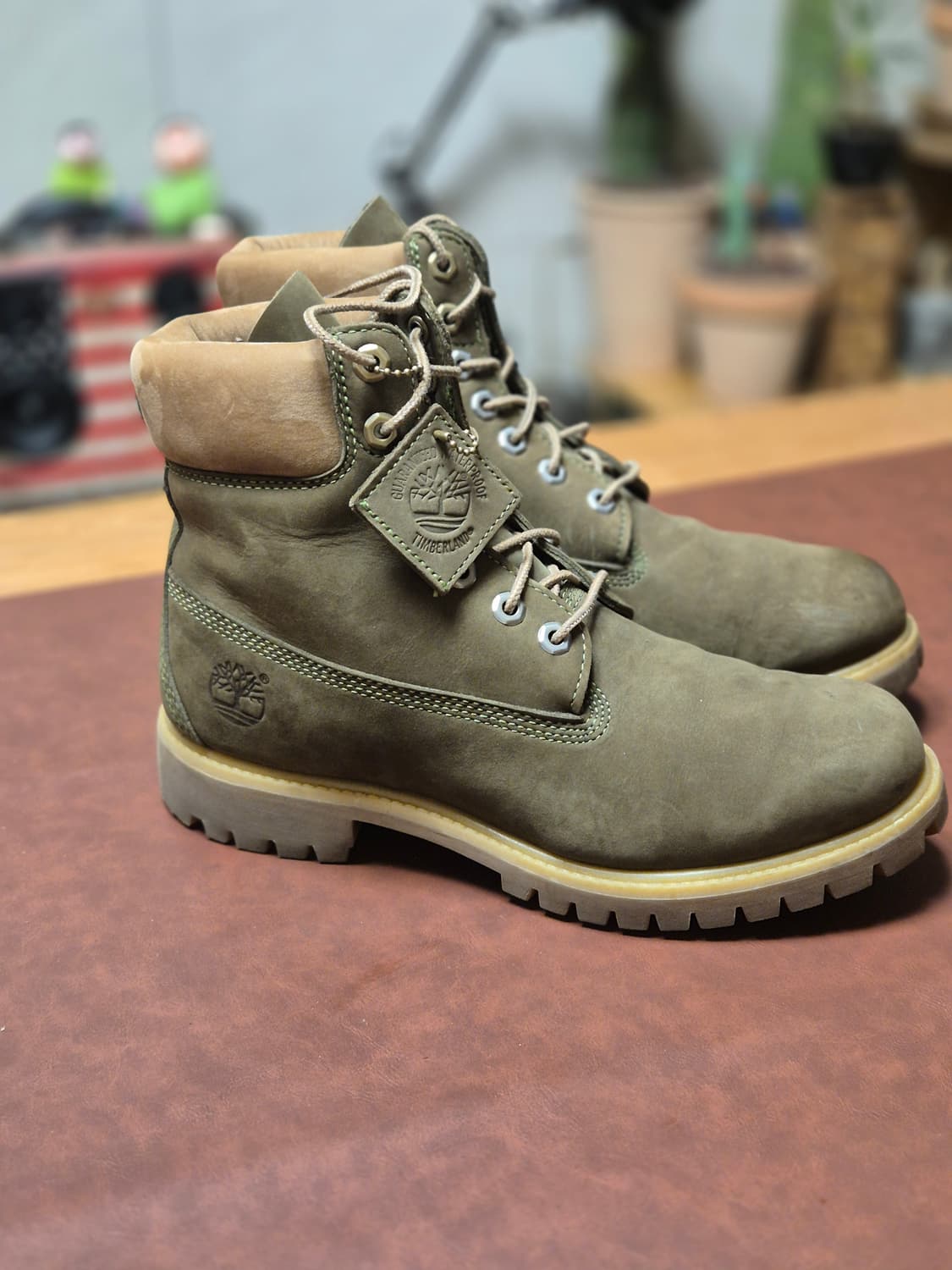 실착용1회 255-260(8W)팀버랜드 6인치 프리미엄 부츠  상품이미지1