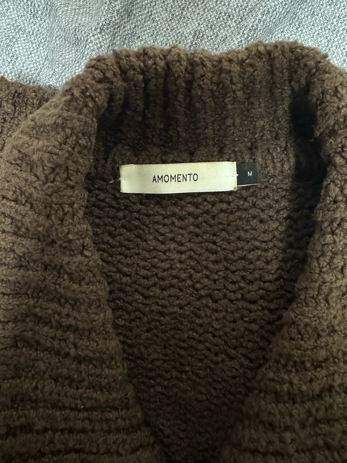 아모멘토 버튼업 가디건 M 상품이미지3