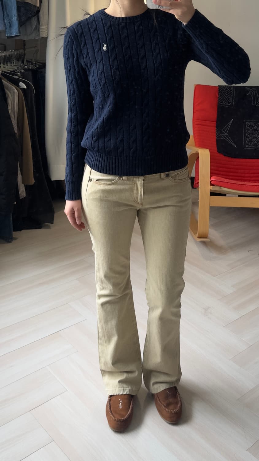 [TOMMY HILFIGER] beige cotton pants 상품이미지9
