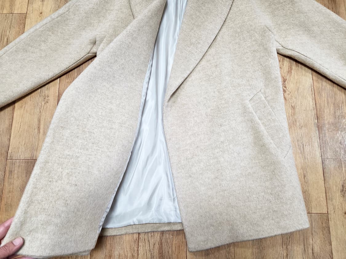 킨더살몬(KINDERSALMON) 숄카라 울코트 55-66 상품이미지7