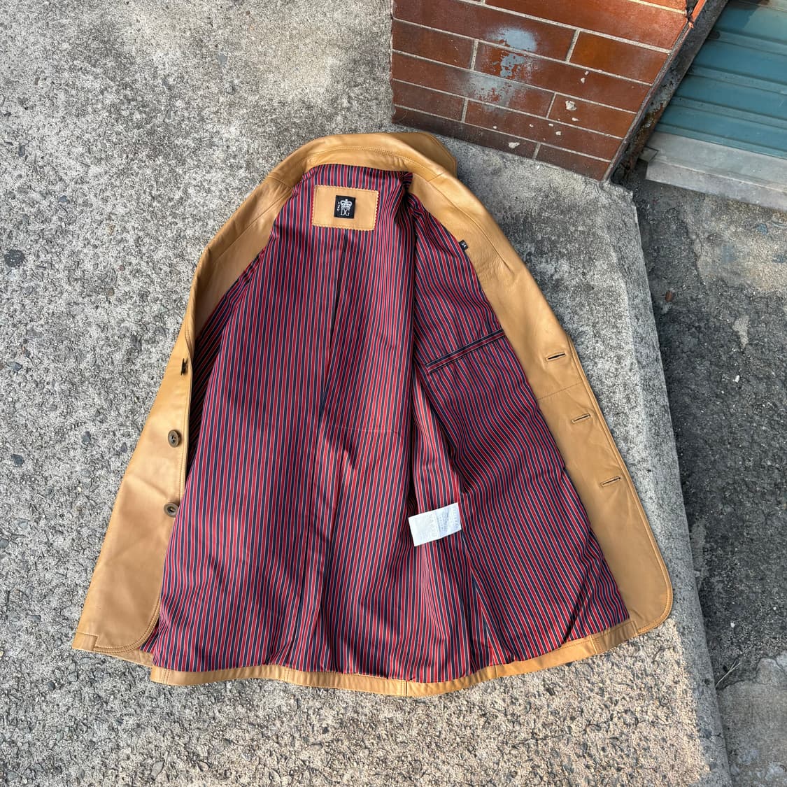 돌체 앤 가바나 레더 사파리 자켓 상품이미지9