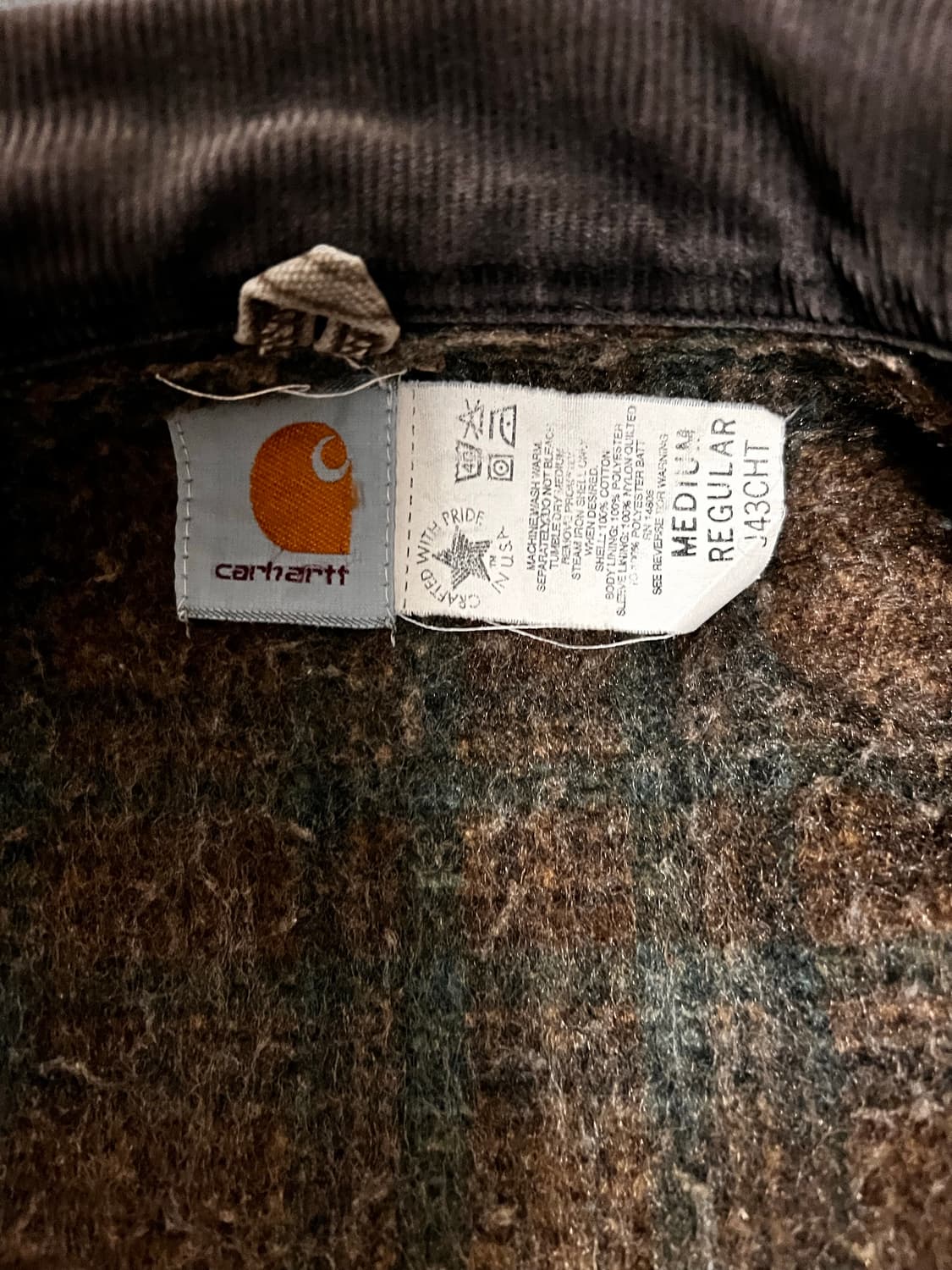 (M) 칼하트 디트로이트 j97 구형 j43 cht 체스트넛 상품이미지7