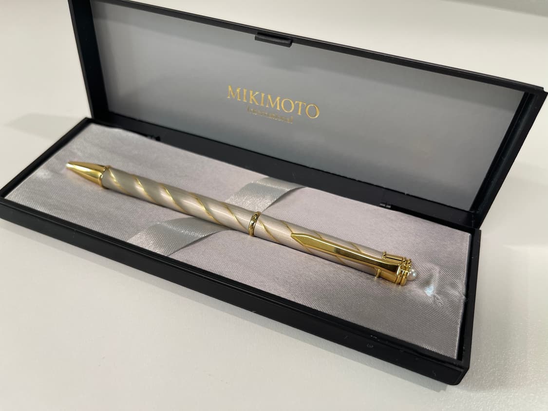 미키모토 펄 진주 장식 볼펜 MIKIMOTO 상품이미지2