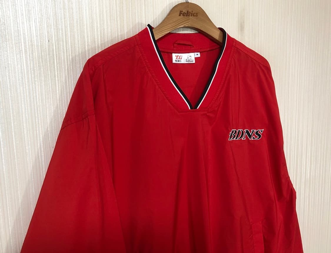 KBO 빠더너스(BDNS) X LG트윈스 웜업자켓 레드 M 상품이미지6