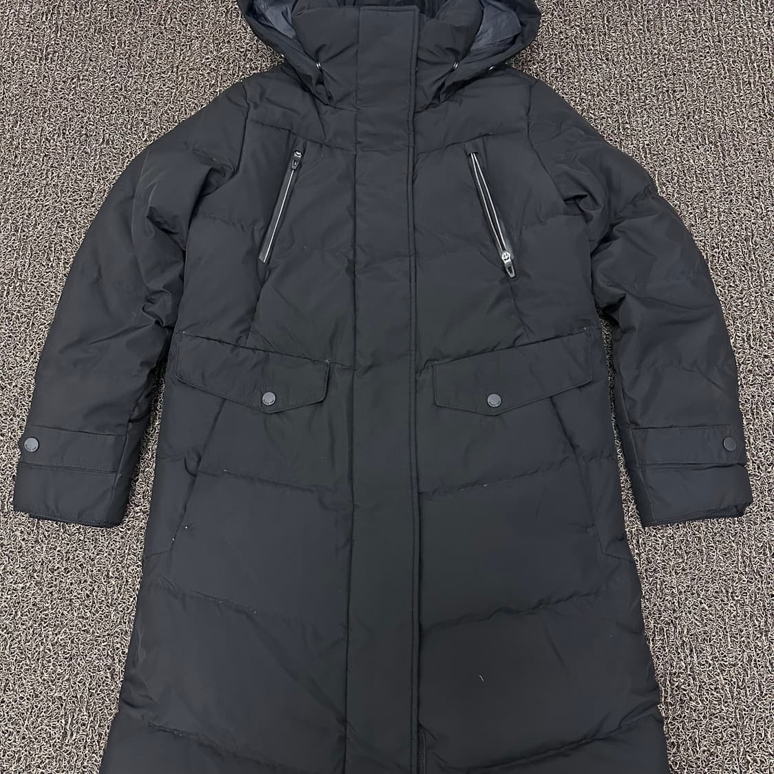 블랙야크 여성 구스다운 롱패딩 블랙 85(XS) 상품이미지2