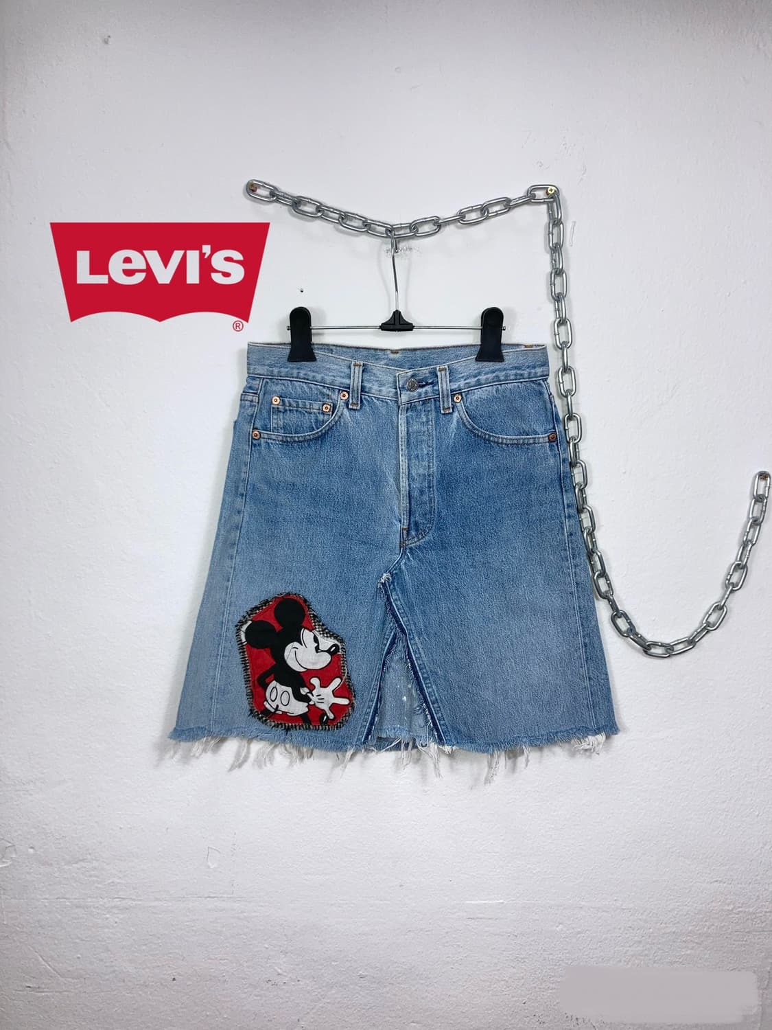 리바이스 리메이크 데님 스커트 상품이미지1