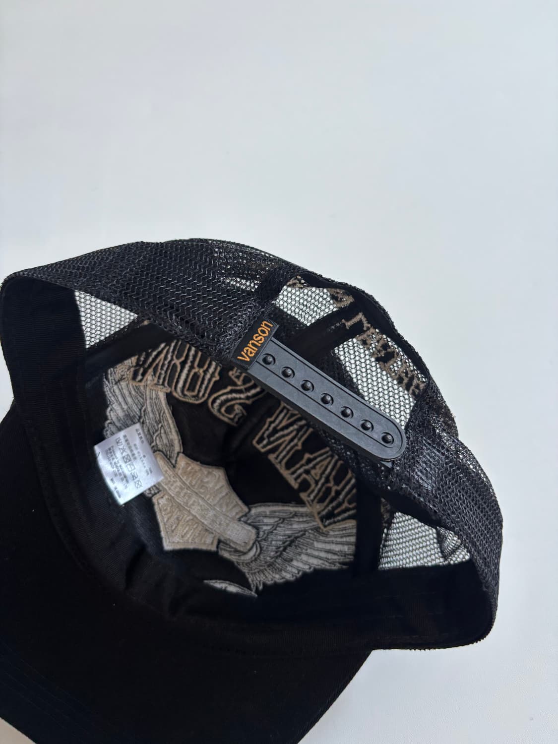 Vanson 벤슨 윙 트윙 메쉬캡 상품이미지5