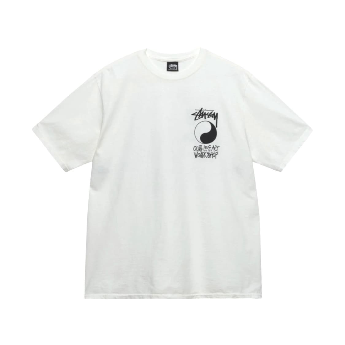 스투시 아워레가시 반팔 M 화이트 상품이미지1