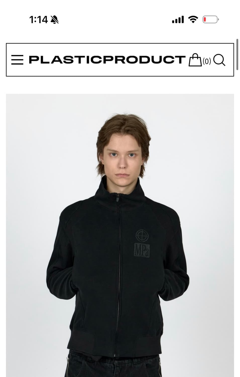 (삽니다) MPa CONTRAST ZIPPED JACKET / M 사이즈 상품이미지1