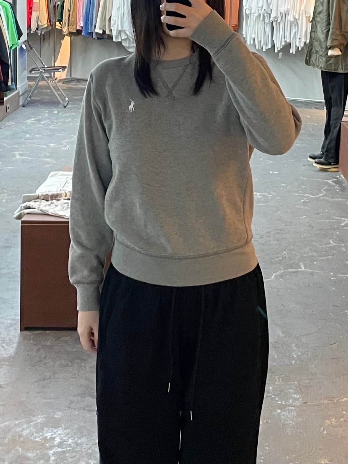 폴로랄프로렌 포니로고 크루넥 맨투맨 H1468 상품이미지1