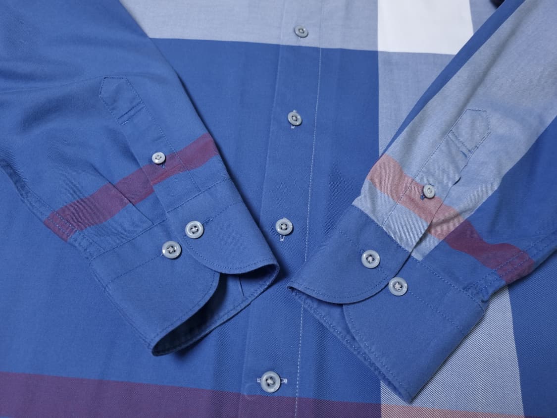 [무료배송][105]닥스 남성용 간절기 체크 셔츠 남방 상품이미지7