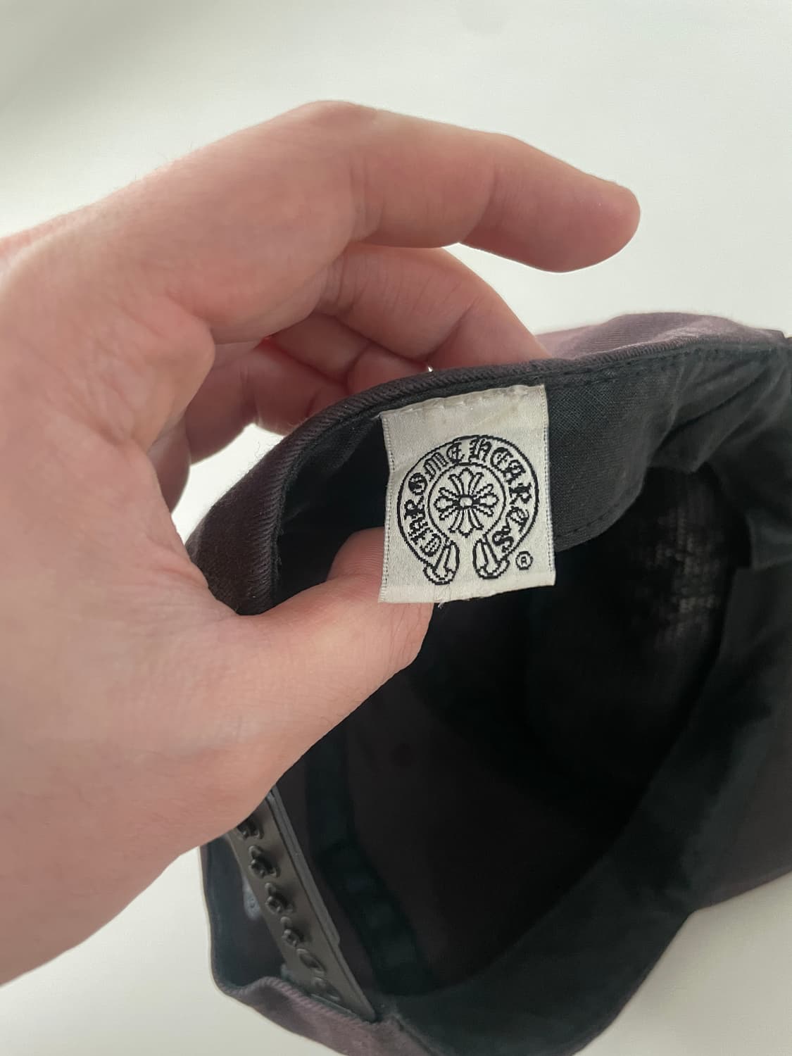 90s 크롬하츠 대거 볼캡 브라운 상품이미지5