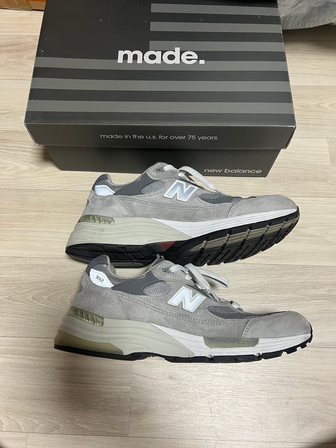 뉴발란스 992 그레이 280 상품이미지6