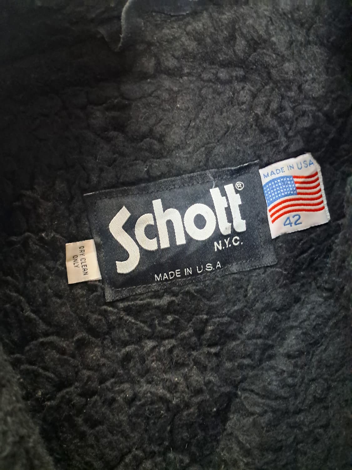 Schott90-00s 울 쉐르파 코트 상품이미지3