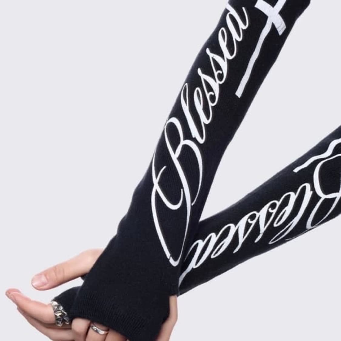 minga london 밍가런던 락 펑크 암 워머 상품이미지2