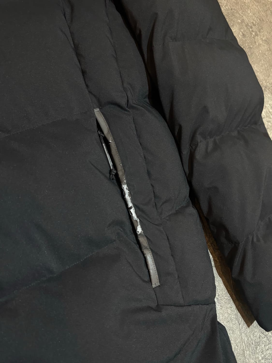 리복 블랙 롱패딩 105사이즈 상품이미지6