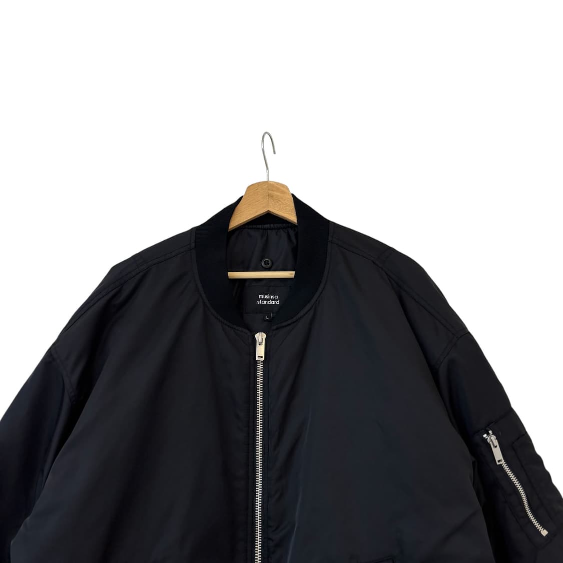 무신사스탠다드 오버사이즈 디테처블 ma1 상품이미지2