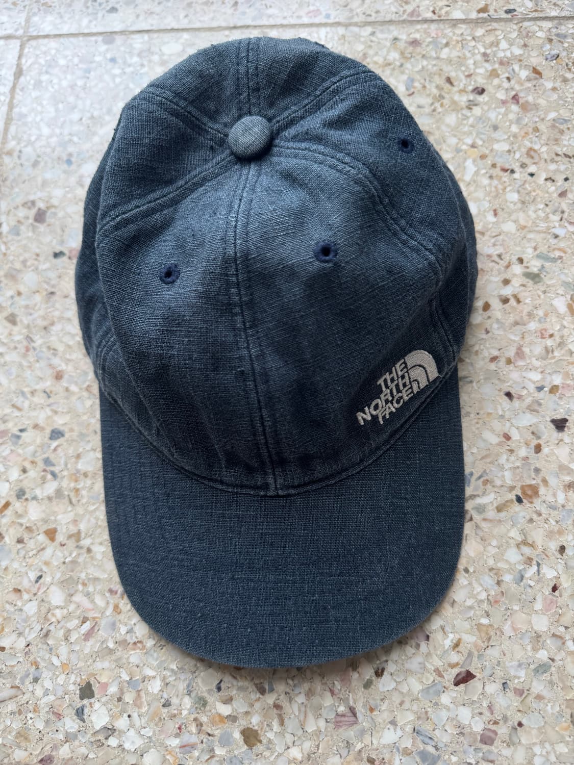 노스페이스 로고 데님 볼캡 상품이미지1