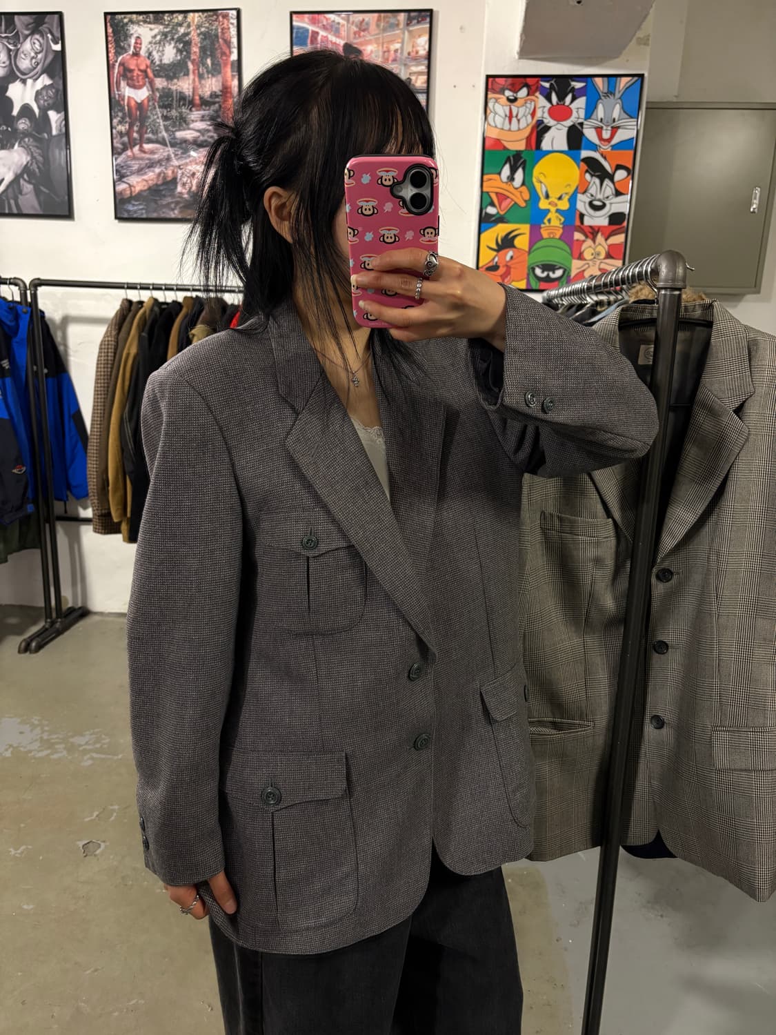 일제 빈티지 블레이저자켓 상품이미지2