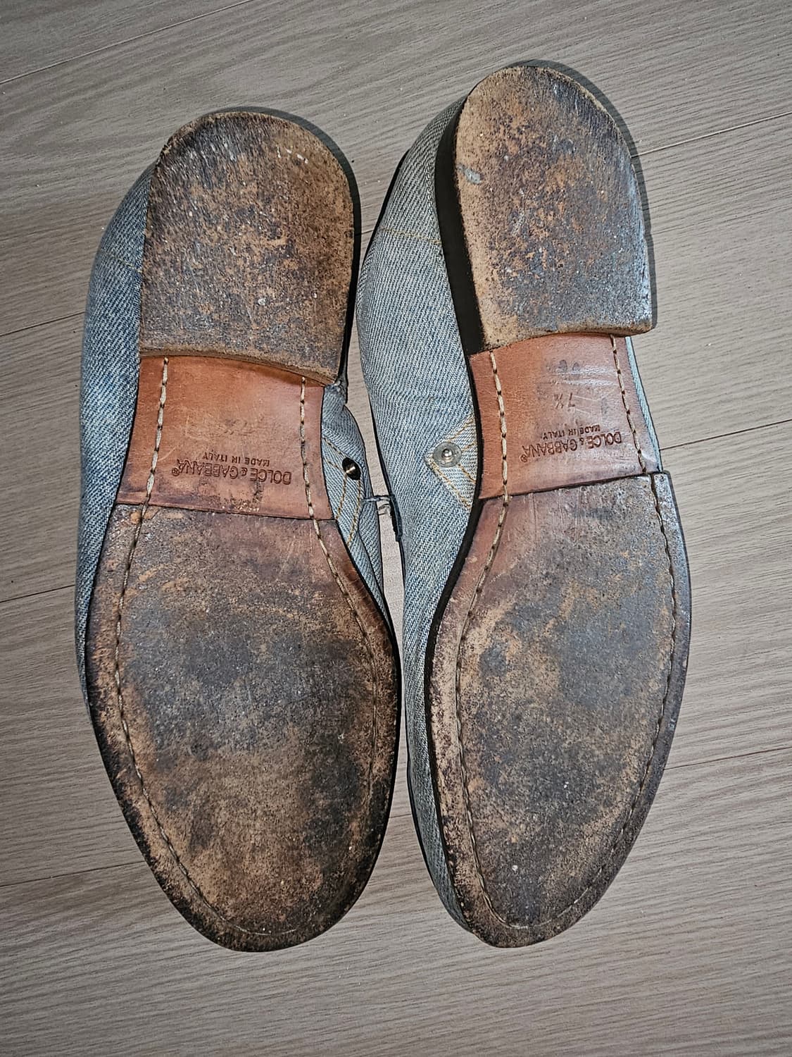 돌체앤가바나 데님 로퍼 구두 상품이미지7