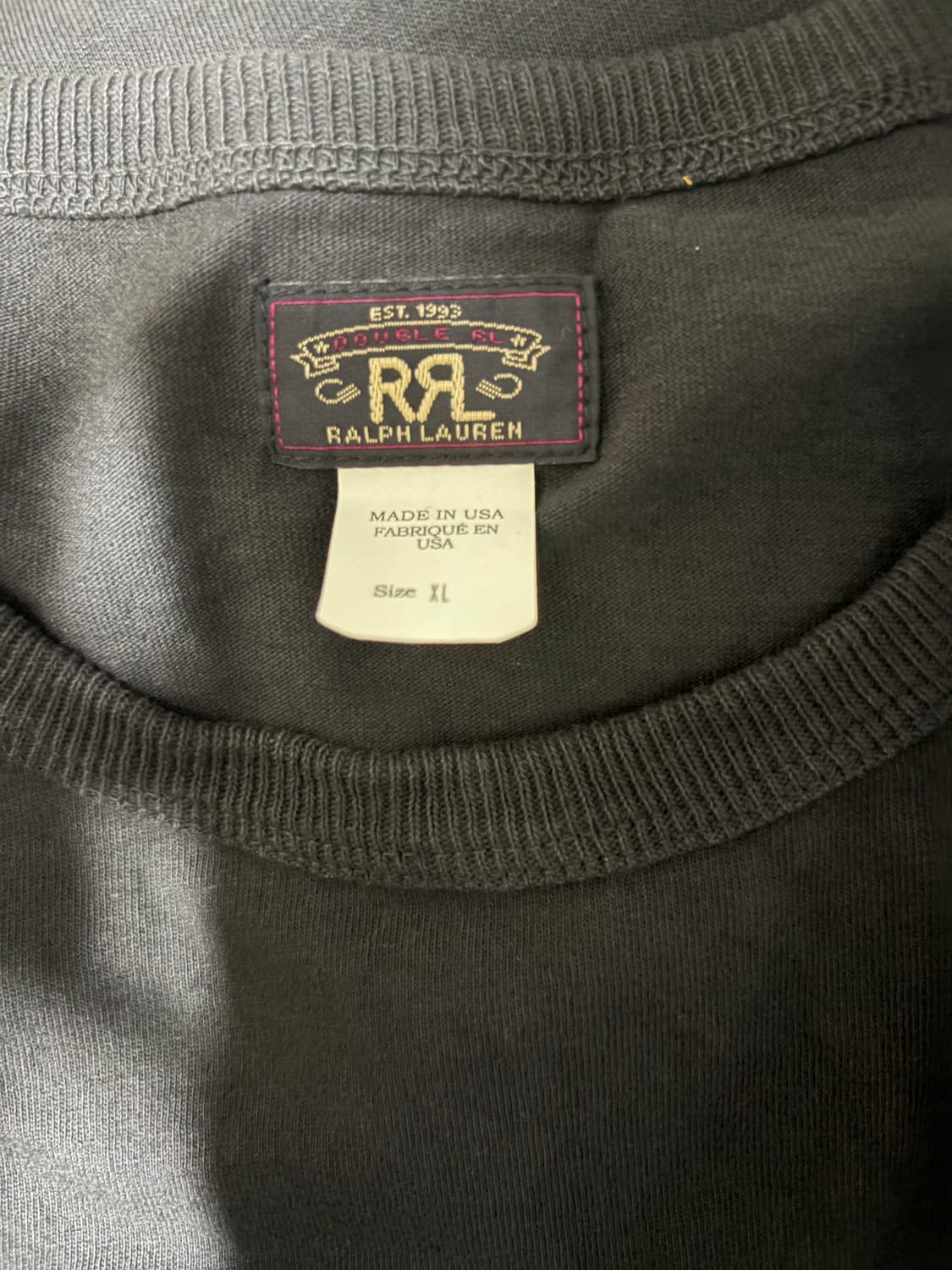 rrl 가먼트다이 투팩 티셔츠 1개 팝니다 상품이미지1