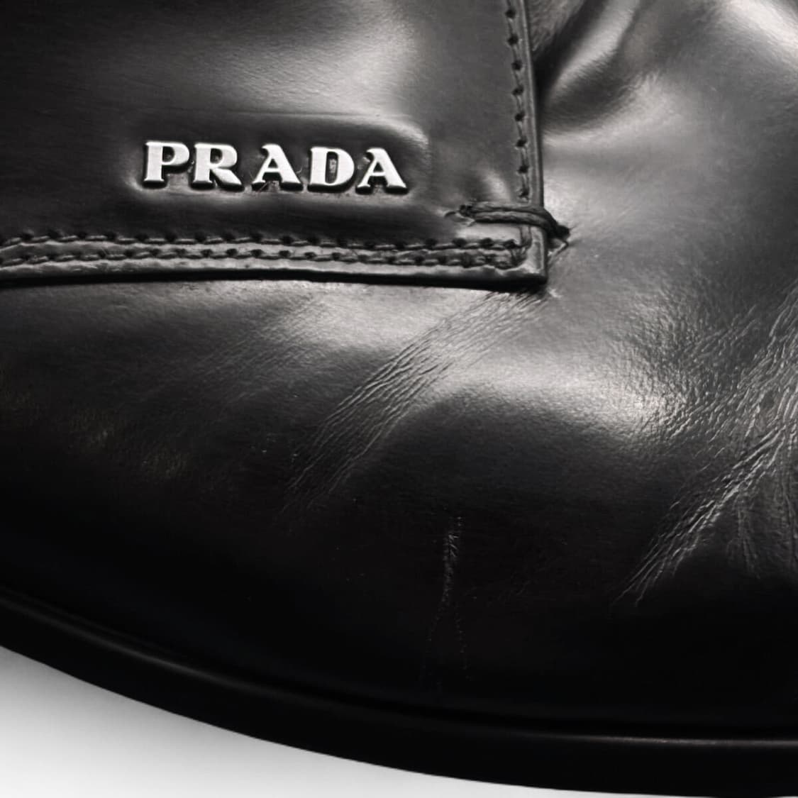 프라다 로고 플레인토 더비슈즈 상품이미지8